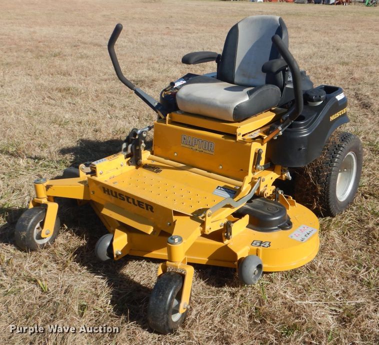 image for item FF9141 2019 Hustler Raptor Flip-Up 933622 ZTR lawn mower