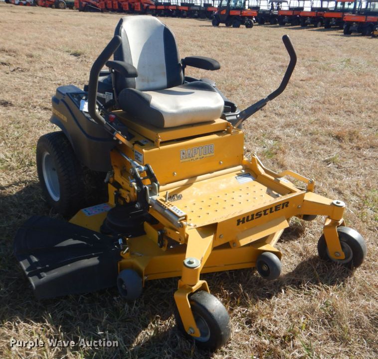 image for item FF9141 2019 Hustler Raptor Flip-Up 933622 ZTR lawn mower
