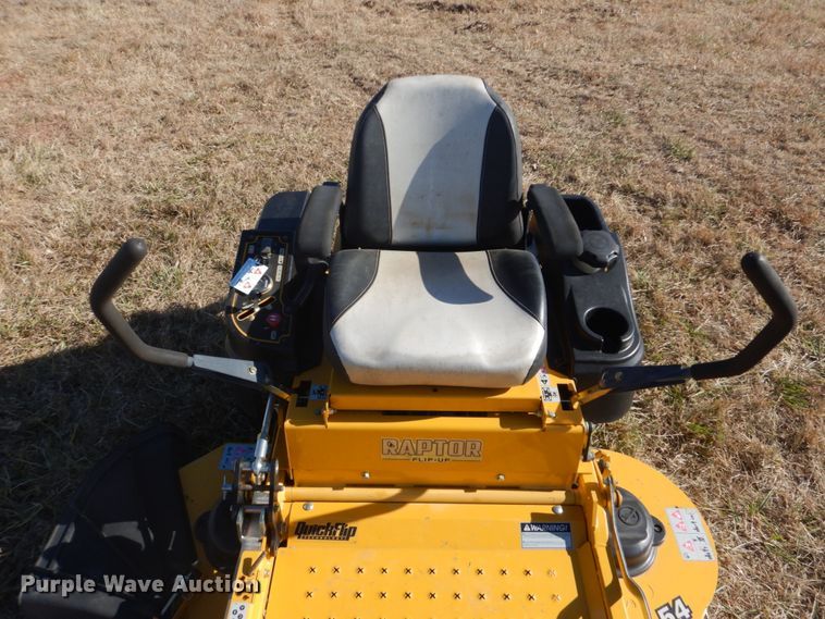 image for item FF9141 2019 Hustler Raptor Flip-Up 933622 ZTR lawn mower