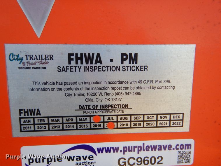 image for item GC9602 2016 PJ Trailers LD342 equipment trailer