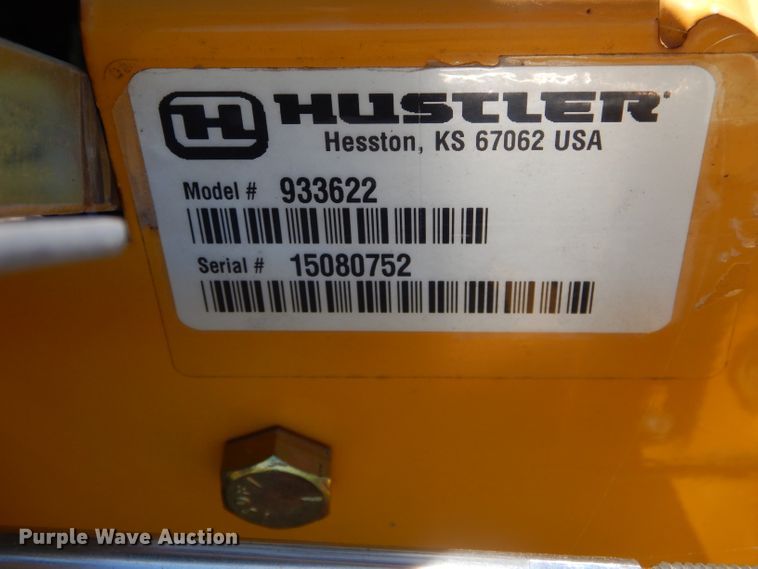 image for item GC9610 2019 Hustler Raptor Flip-Up 933622 ZTR lawn mower