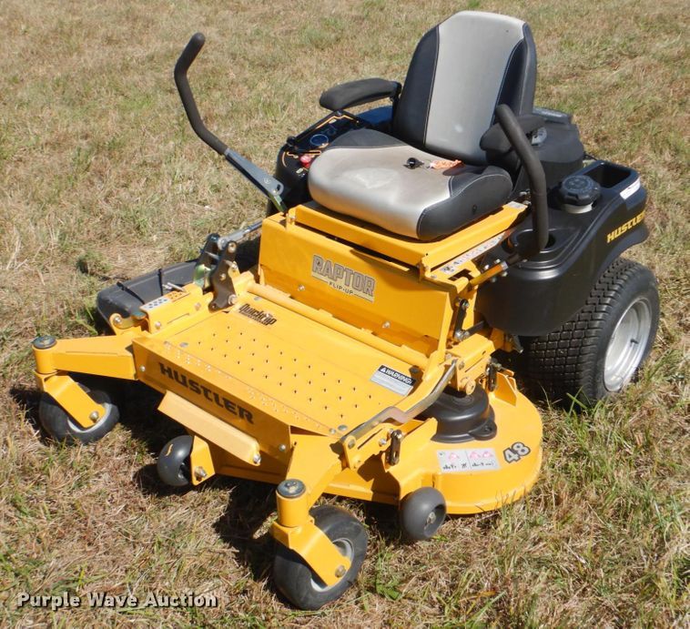 image for item GC9613 2019 Hustler Raptor Flip-Up 933614 ZTR lawn mower