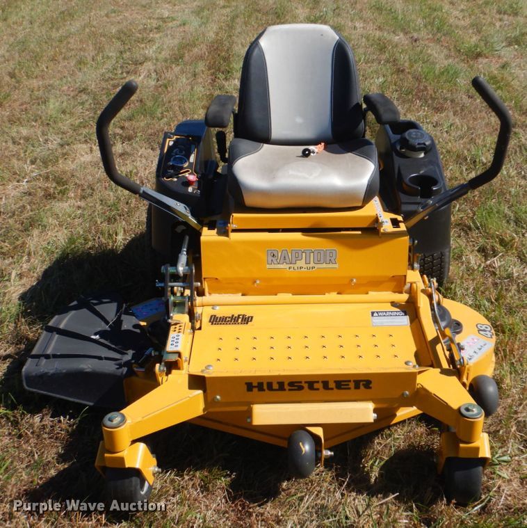 image for item GC9613 2019 Hustler Raptor Flip-Up 933614 ZTR lawn mower