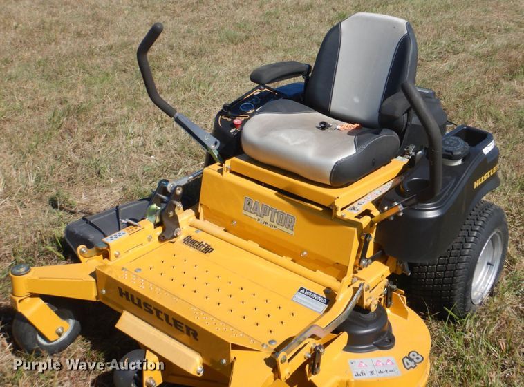image for item GC9613 2019 Hustler Raptor Flip-Up 933614 ZTR lawn mower