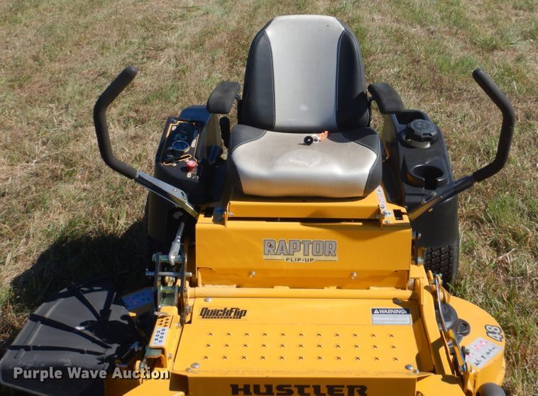 image for item GC9613 2019 Hustler Raptor Flip-Up 933614 ZTR lawn mower