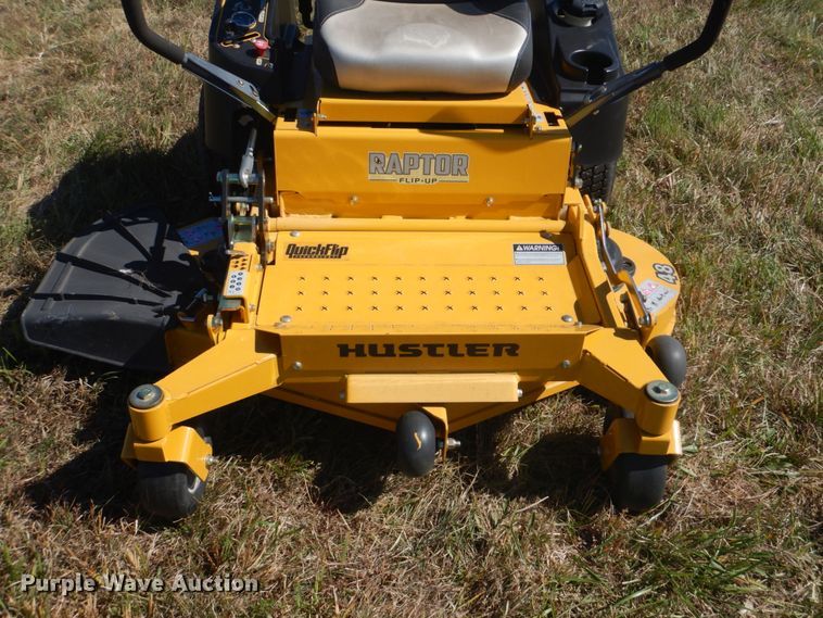 image for item GC9613 2019 Hustler Raptor Flip-Up 933614 ZTR lawn mower