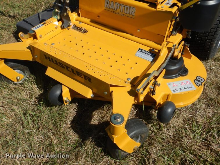 image for item GC9615 2019 Hustler Raptor Flip-Up 933614 ZTR lawn mower