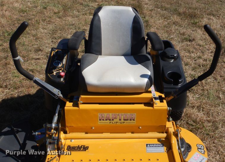 image for item GC9616 2019 Hustler Raptor Flip-Up 933614 ZTR lawn mower