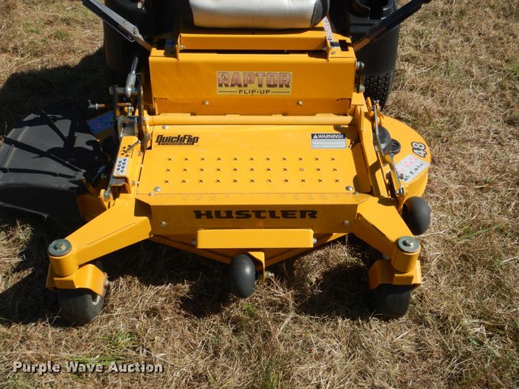 image for item GC9616 2019 Hustler Raptor Flip-Up 933614 ZTR lawn mower