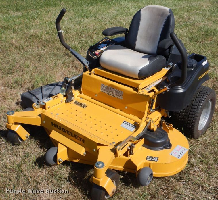 image for item GC9617 2019 Hustler Raptor Flip-Up 933622 ZTR lawn mower