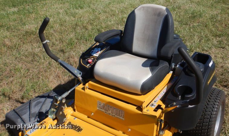 image for item GC9617 2019 Hustler Raptor Flip-Up 933622 ZTR lawn mower