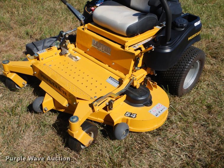 image for item GC9617 2019 Hustler Raptor Flip-Up 933622 ZTR lawn mower