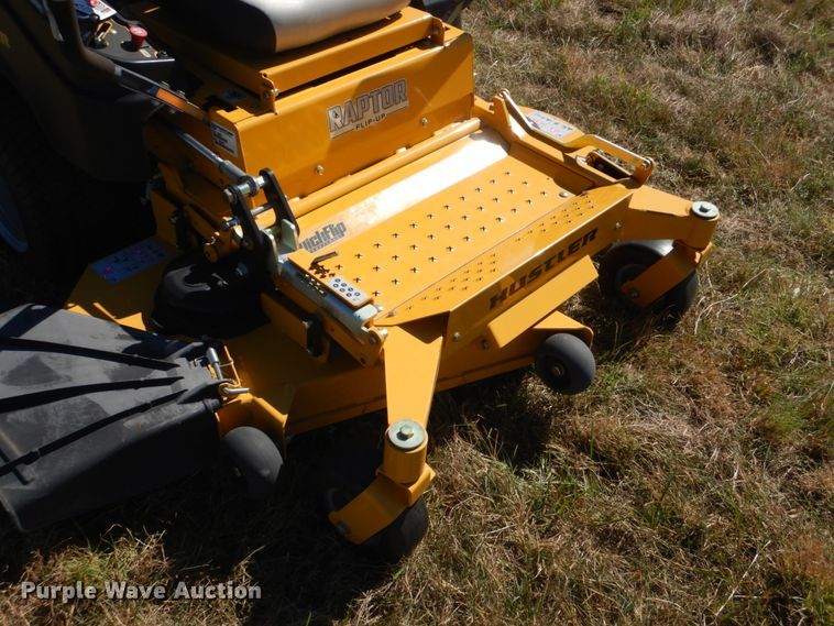 image for item GC9617 2019 Hustler Raptor Flip-Up 933622 ZTR lawn mower