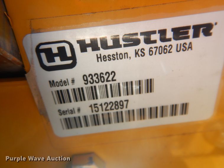 image for item GC9617 2019 Hustler Raptor Flip-Up 933622 ZTR lawn mower