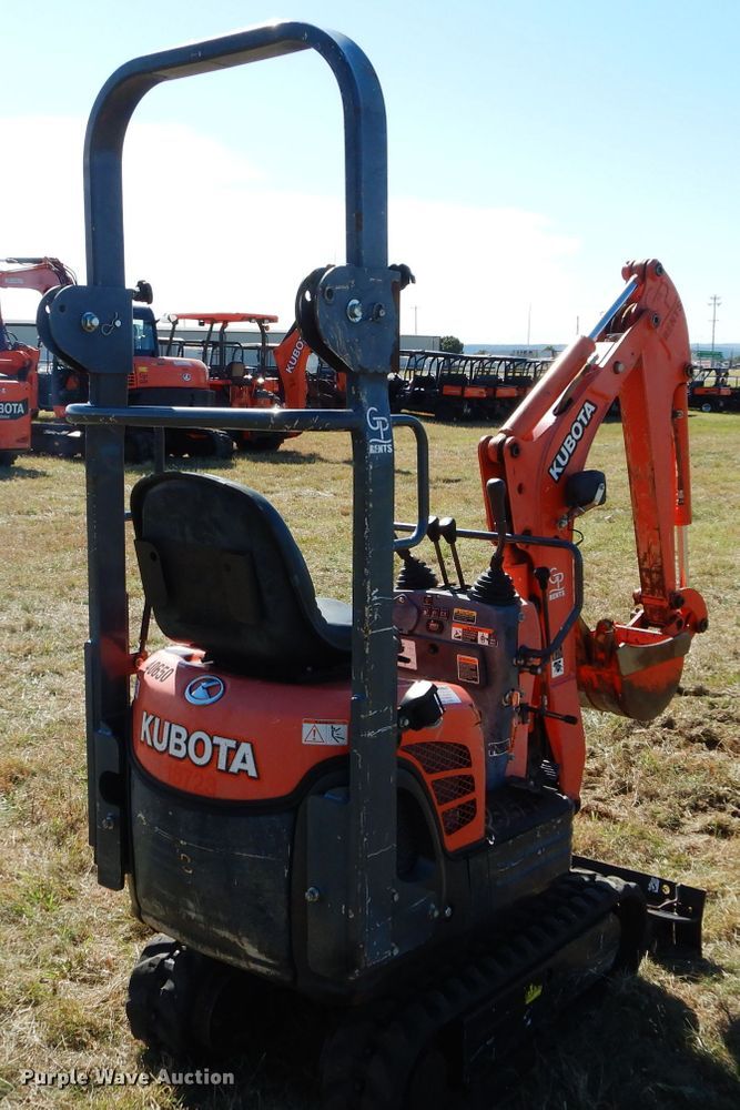 image for item GC9618 2014 Kubota K008-3 mini excavator