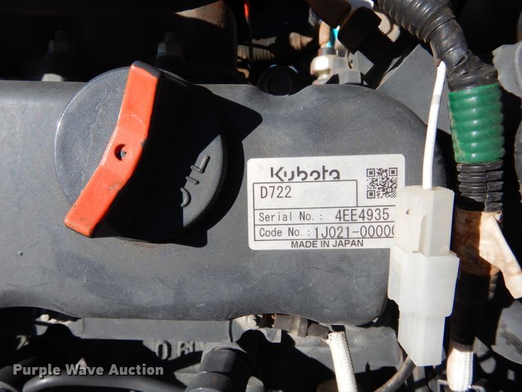 image for item GC9618 2014 Kubota K008-3 mini excavator