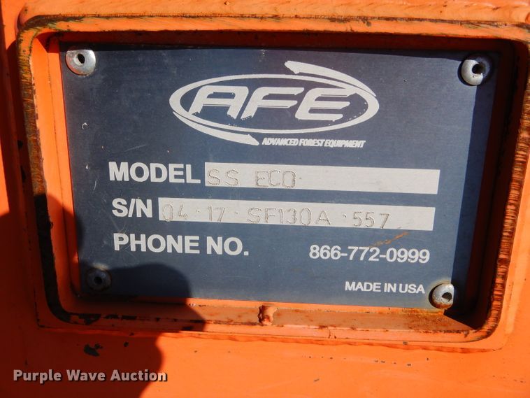 image for item GC9621 AFE SS ECO skid steer forestry mulcher