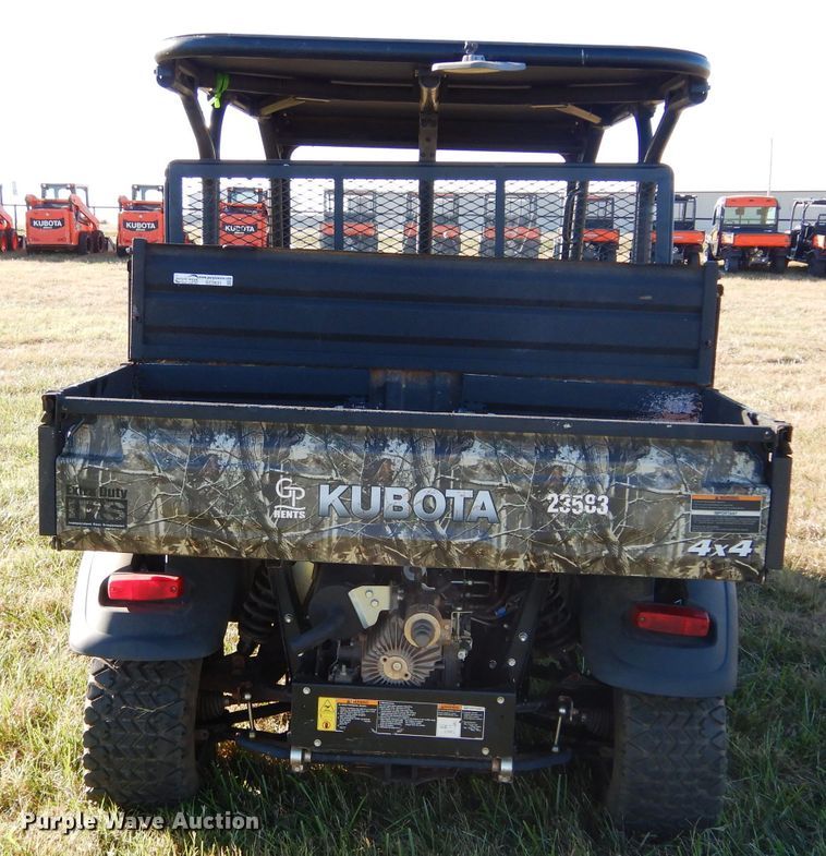 image for item GC9631 2018 Kubota RTV-X1140 utility vehicle