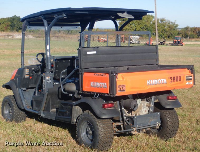 image for item GC9634 2016 Kubota RTV-X1140 utility vehicle