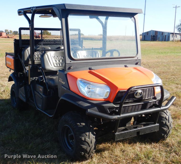 image for item GC9637 2018 Kubota RTV-X1140 utility vehicle