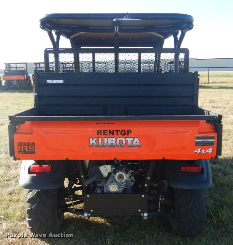 image for item GC9637 2018 Kubota RTV-X1140 utility vehicle