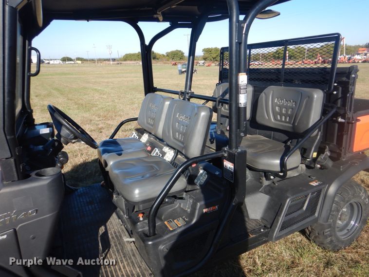 image for item GC9637 2018 Kubota RTV-X1140 utility vehicle