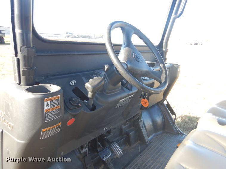 image for item GC9637 2018 Kubota RTV-X1140 utility vehicle