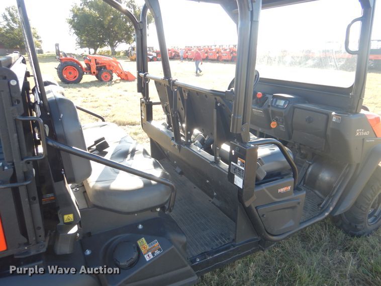 image for item GC9637 2018 Kubota RTV-X1140 utility vehicle