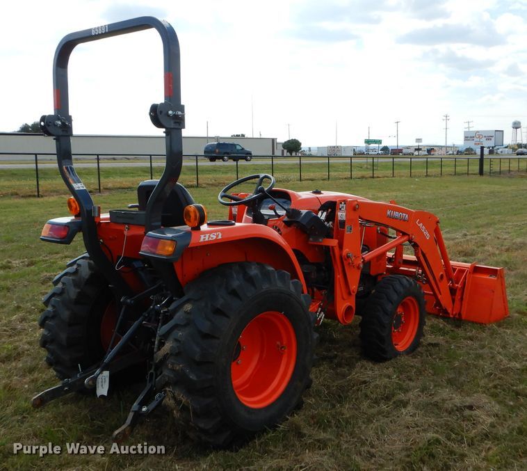 image for item GC9639 2017 Kubota L3901 MFWD tractor