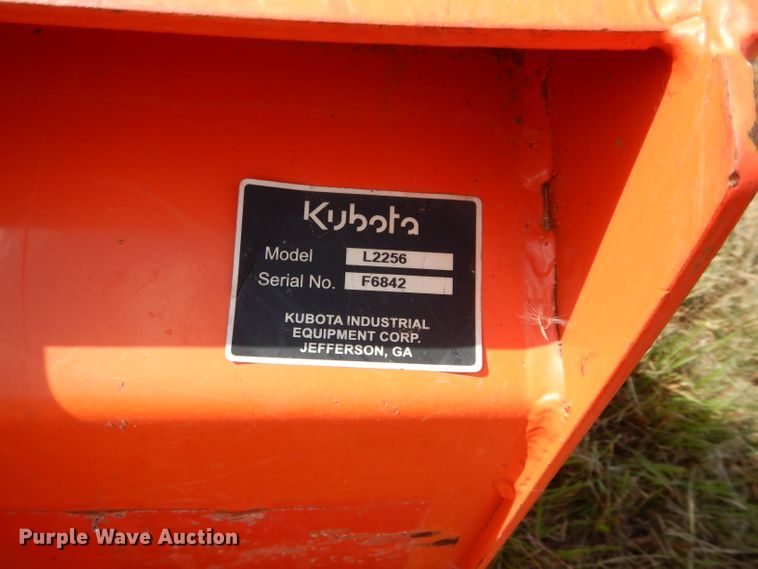 image for item GC9639 2017 Kubota L3901 MFWD tractor