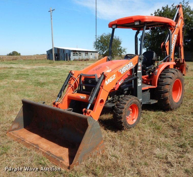image for item GC9642 2018 Kubota M62 backhoe