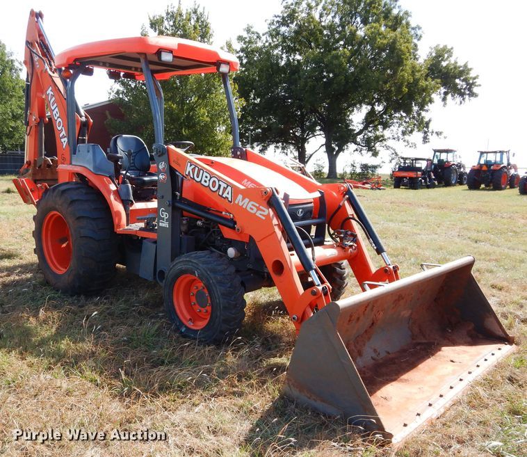 image for item GC9642 2018 Kubota M62 backhoe
