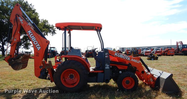 image for item GC9642 2018 Kubota M62 backhoe