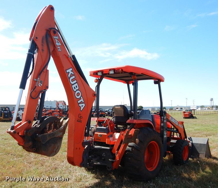 image for item GC9642 2018 Kubota M62 backhoe