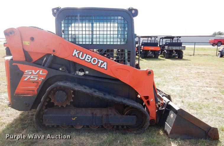 image for item GC9649 2017 Kubota SVL75-2 skid steer