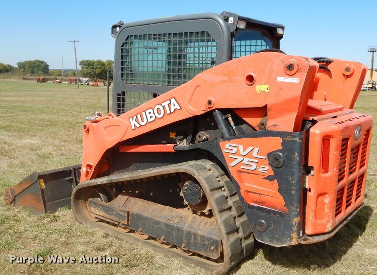 image for item GC9649 2017 Kubota SVL75-2 skid steer