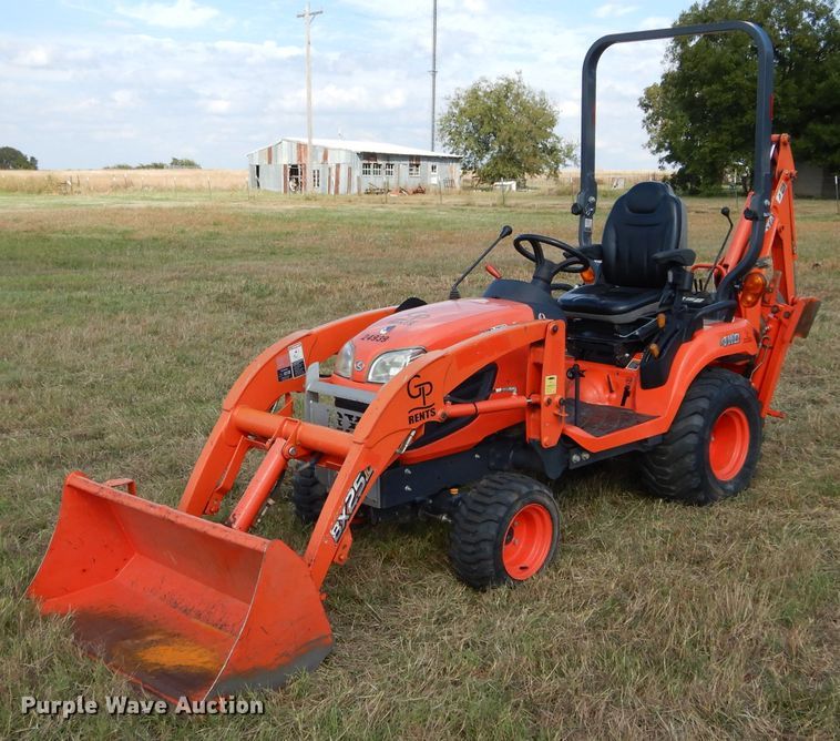 image for item GC9650 2015 Kubota BX25D backhoe