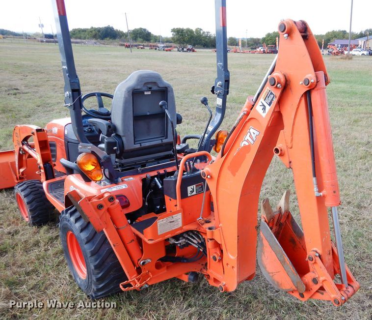 image for item GC9650 2015 Kubota BX25D backhoe