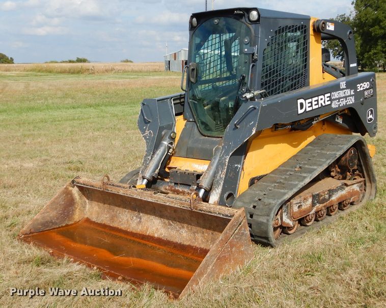 image for item GC9653 2012 John Deere 329D skid steer