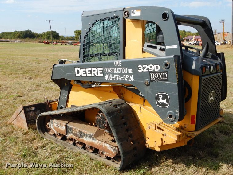 image for item GC9653 2012 John Deere 329D skid steer