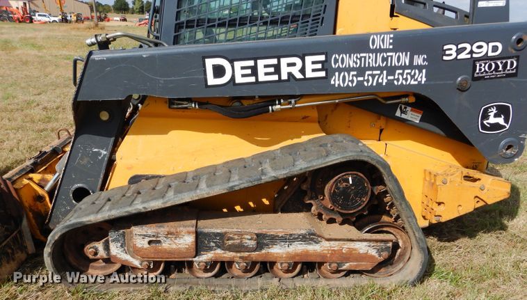 image for item GC9653 2012 John Deere 329D skid steer