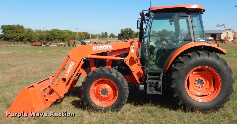 image for item GC9655 2017 Kubota M5-111D MFWD tractor