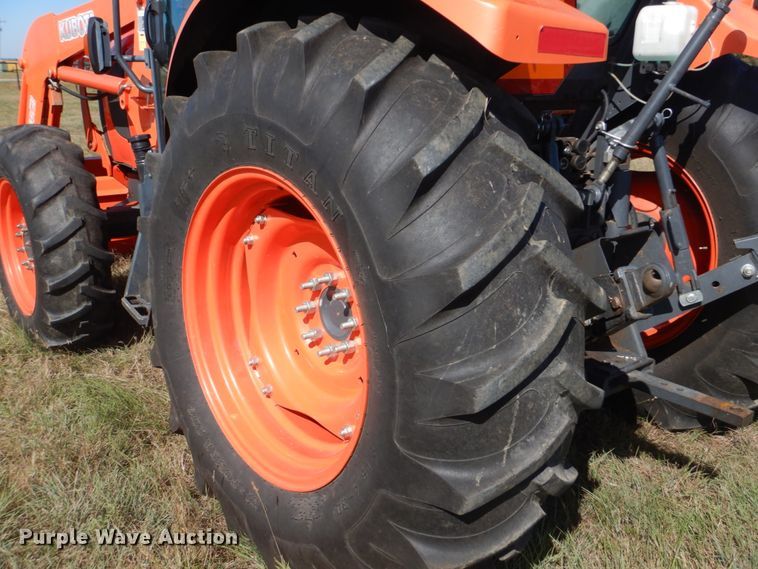 image for item GC9655 2017 Kubota M5-111D MFWD tractor