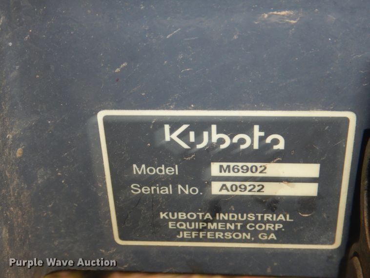 image for item GC9655 2017 Kubota M5-111D MFWD tractor