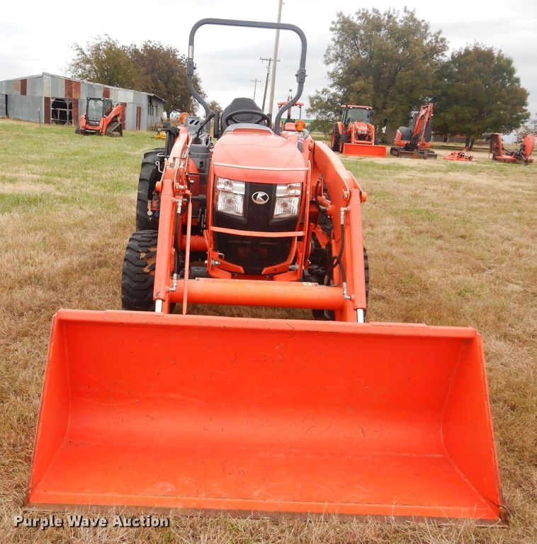 image for item GC9657 2017 Kubota L6060D MFWD tractor