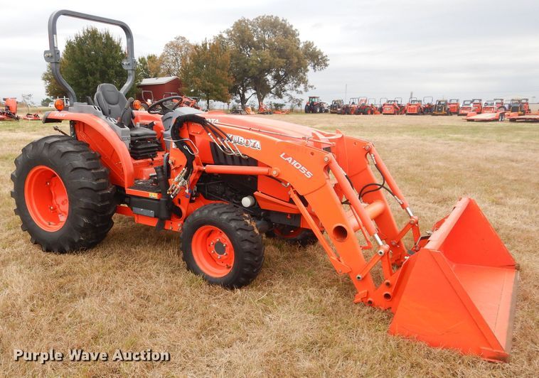 image for item GC9657 2017 Kubota L6060D MFWD tractor