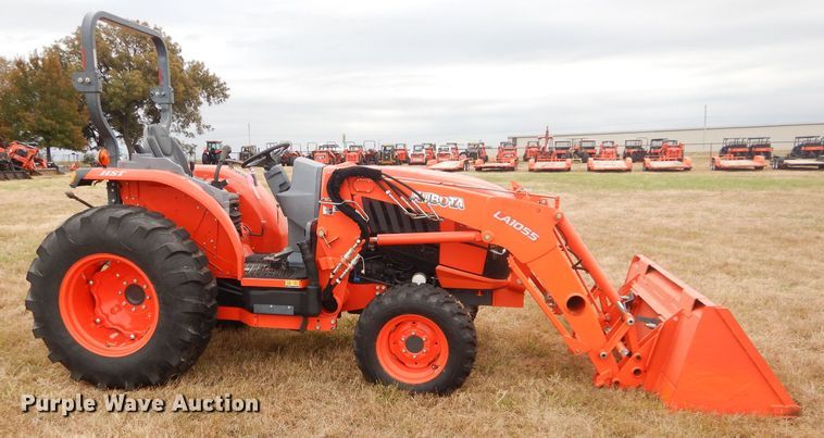image for item GC9657 2017 Kubota L6060D MFWD tractor