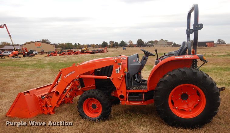 image for item GC9657 2017 Kubota L6060D MFWD tractor