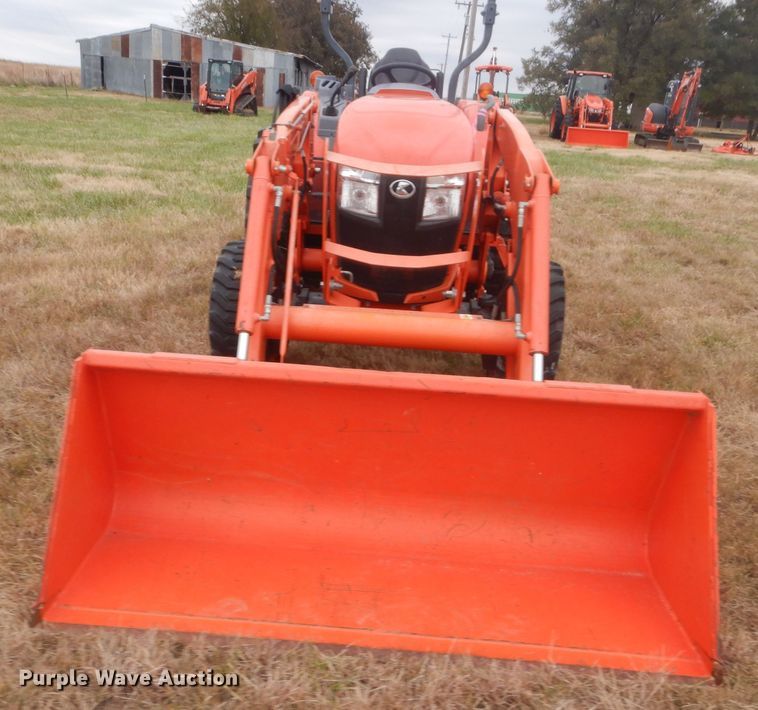 image for item GC9657 2017 Kubota L6060D MFWD tractor