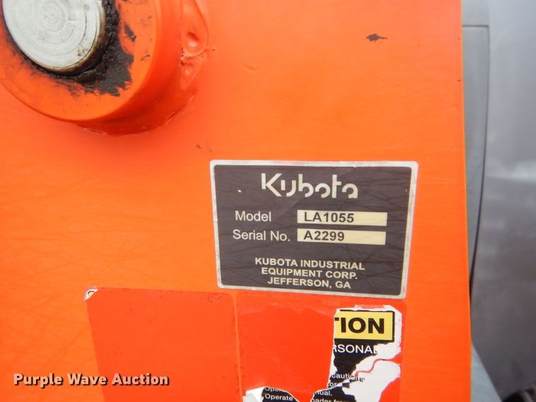 image for item GC9657 2017 Kubota L6060D MFWD tractor